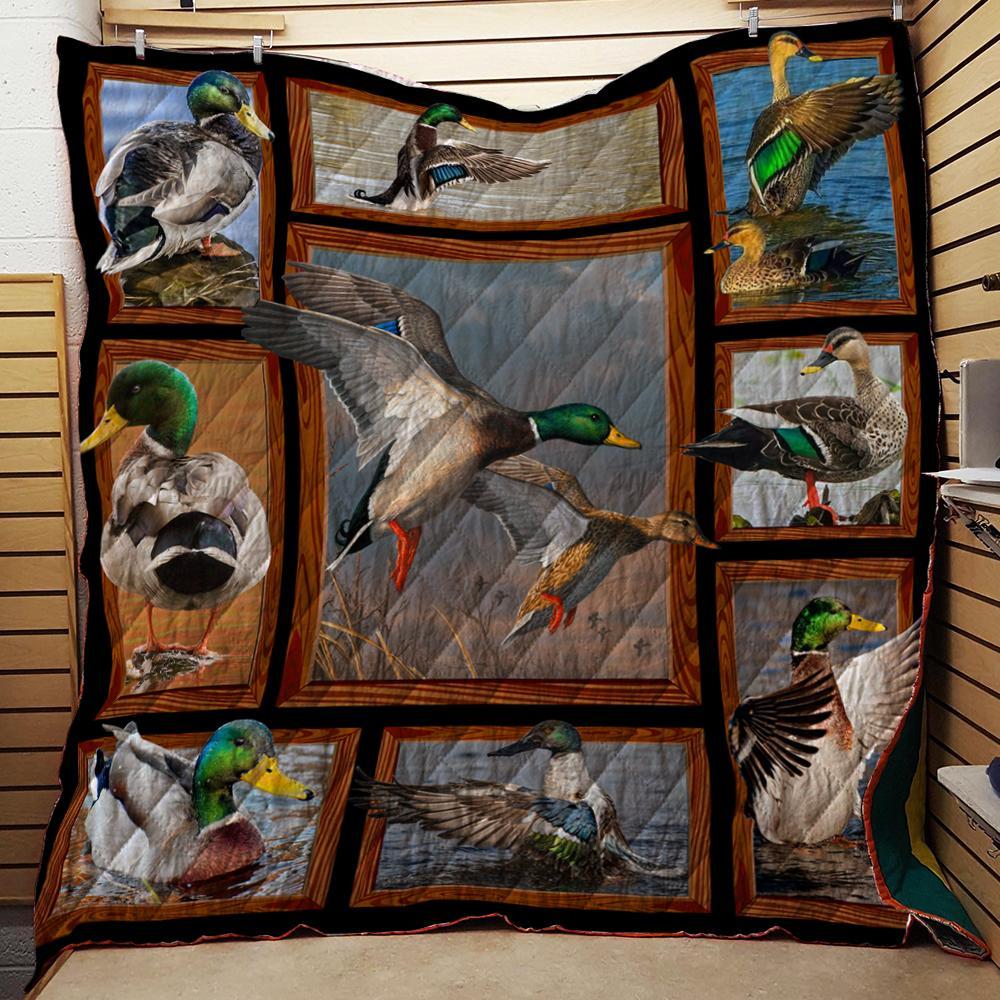 Hunting Duck In The Forest Quilt ?C Quilt