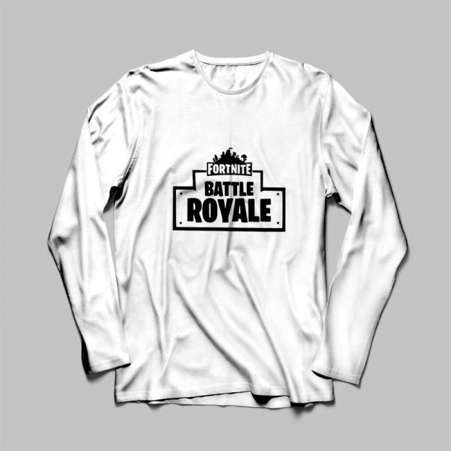 Fortnite Battle Royal Men Long Sleeve | Teesmarvel