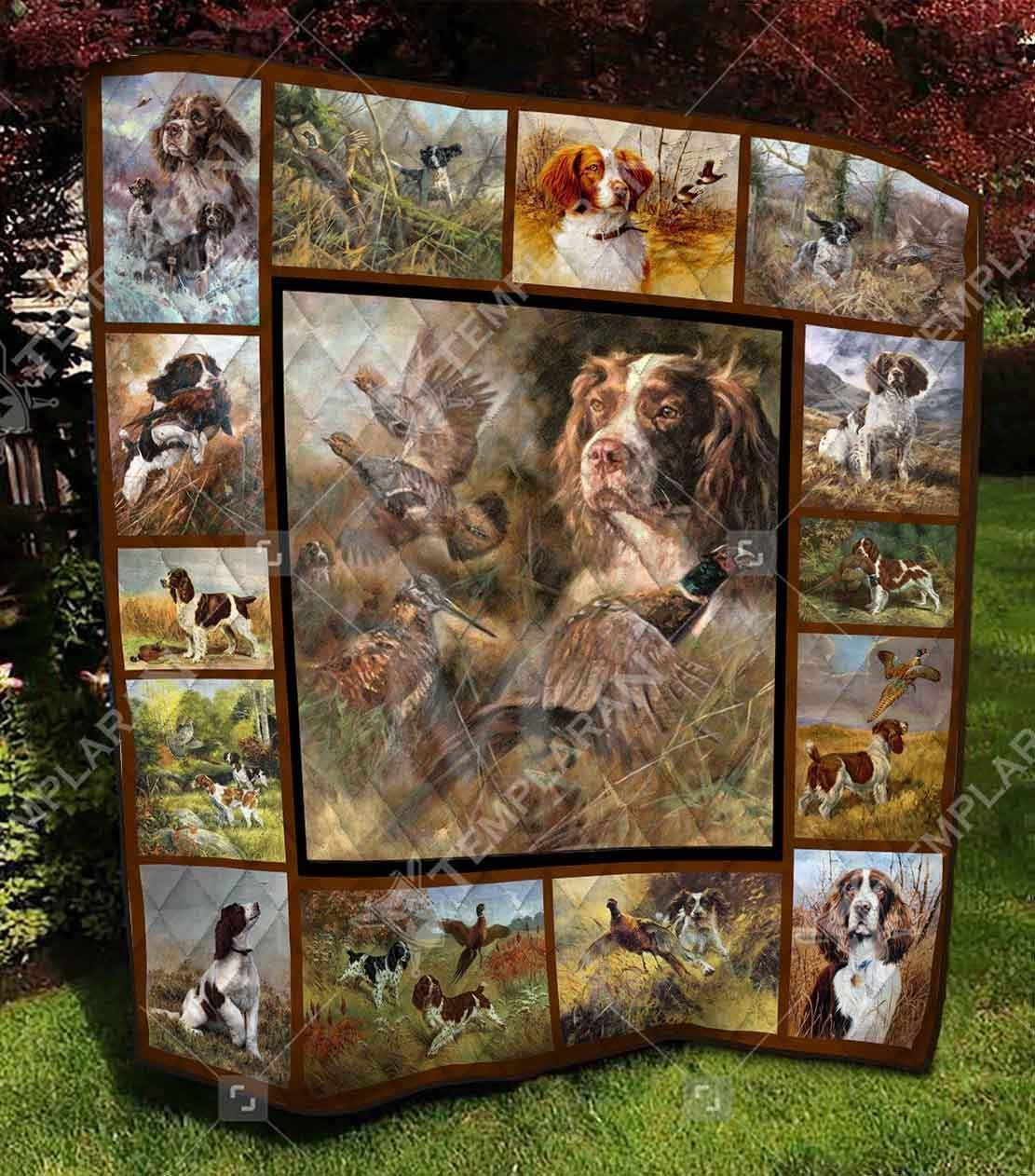 Dog Hunting Quilt Cutqc