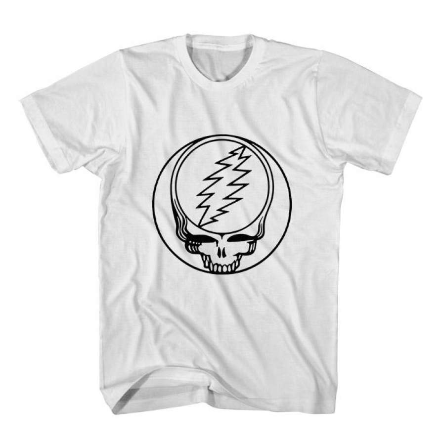 Black White Grateful Dead Men T-Shirt | Teesmarvel