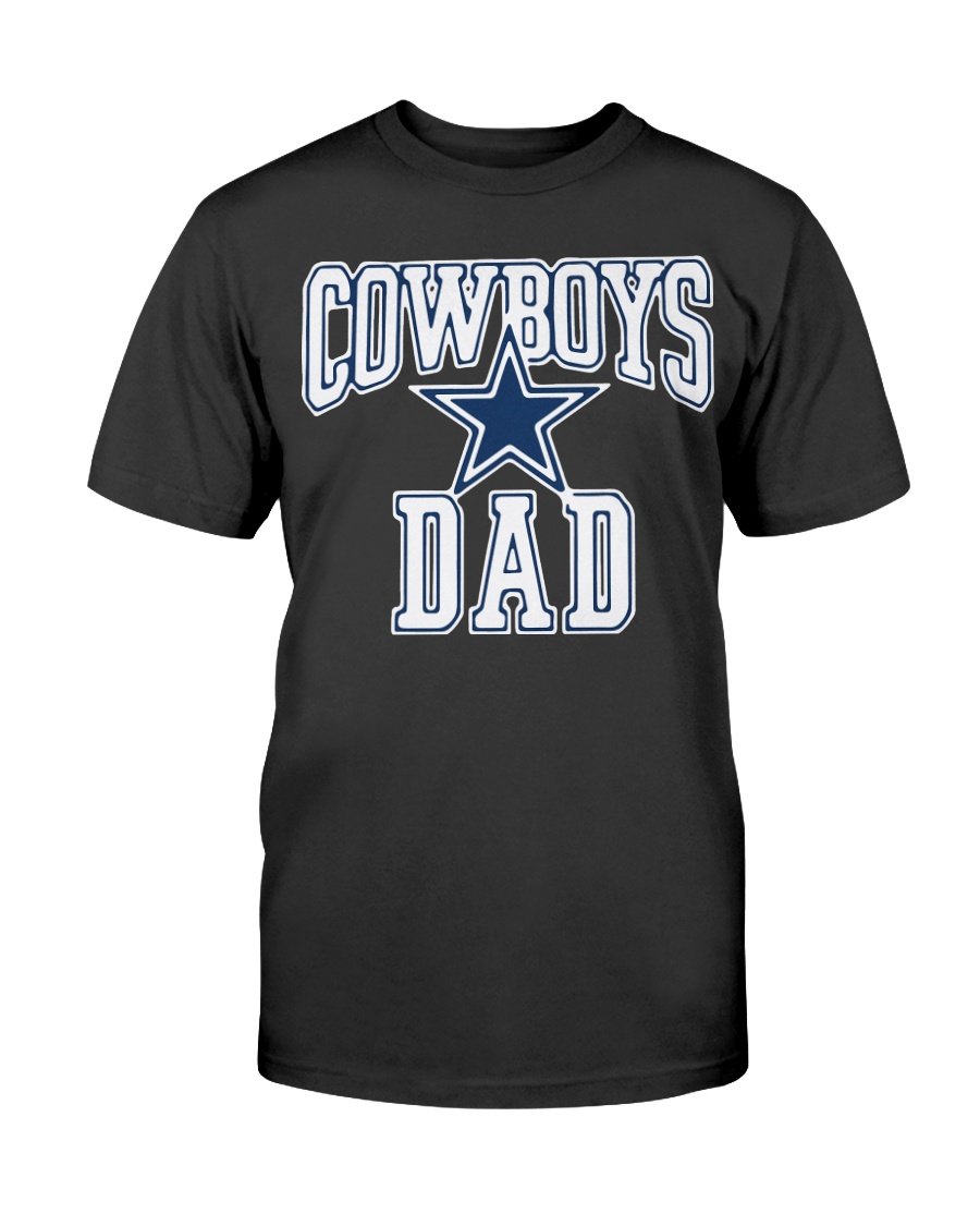 Dallas Cowboys #1 Dad Shirt Cotton Shirt