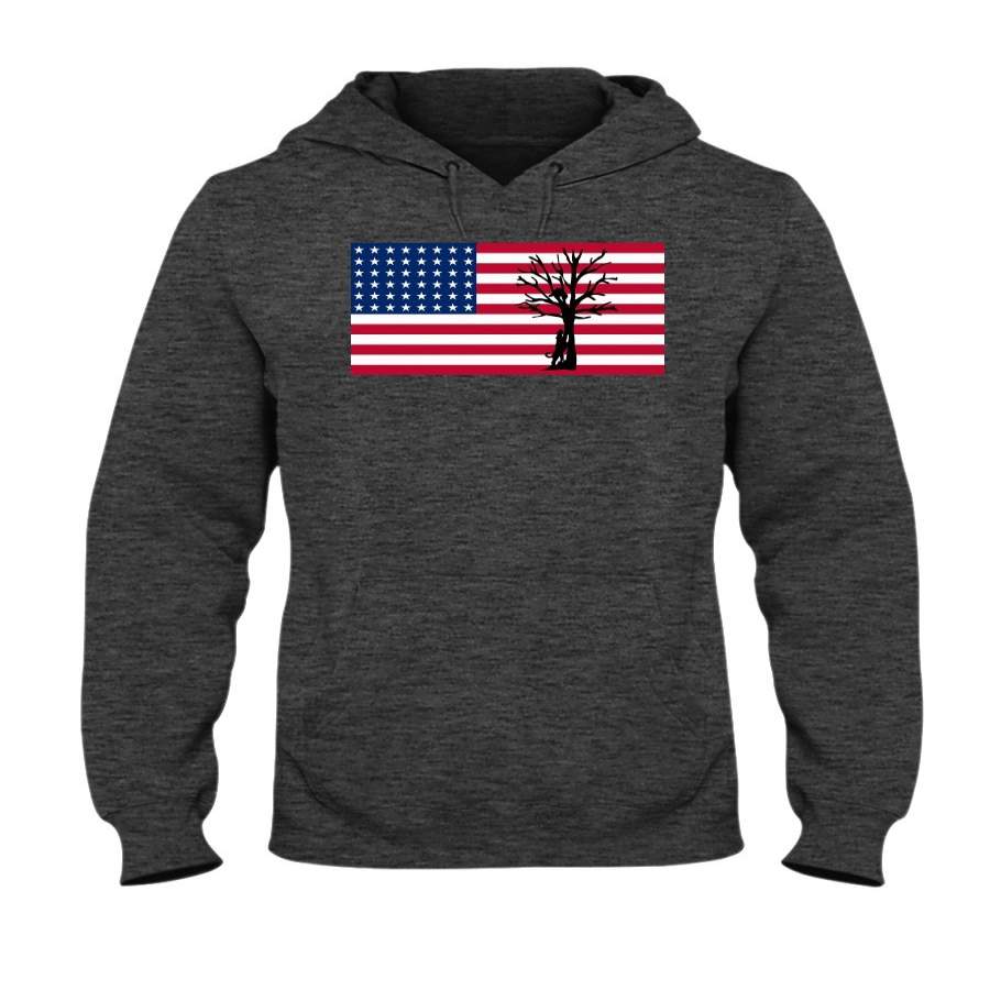 American Flag Coon Hunting Shirt – Hoodie