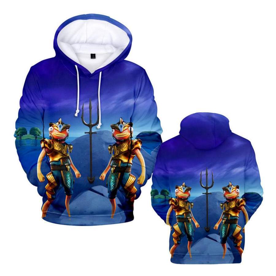 Atlantean Fishstick Fortnite Hoodie Cool Forntite Halloween Costumes