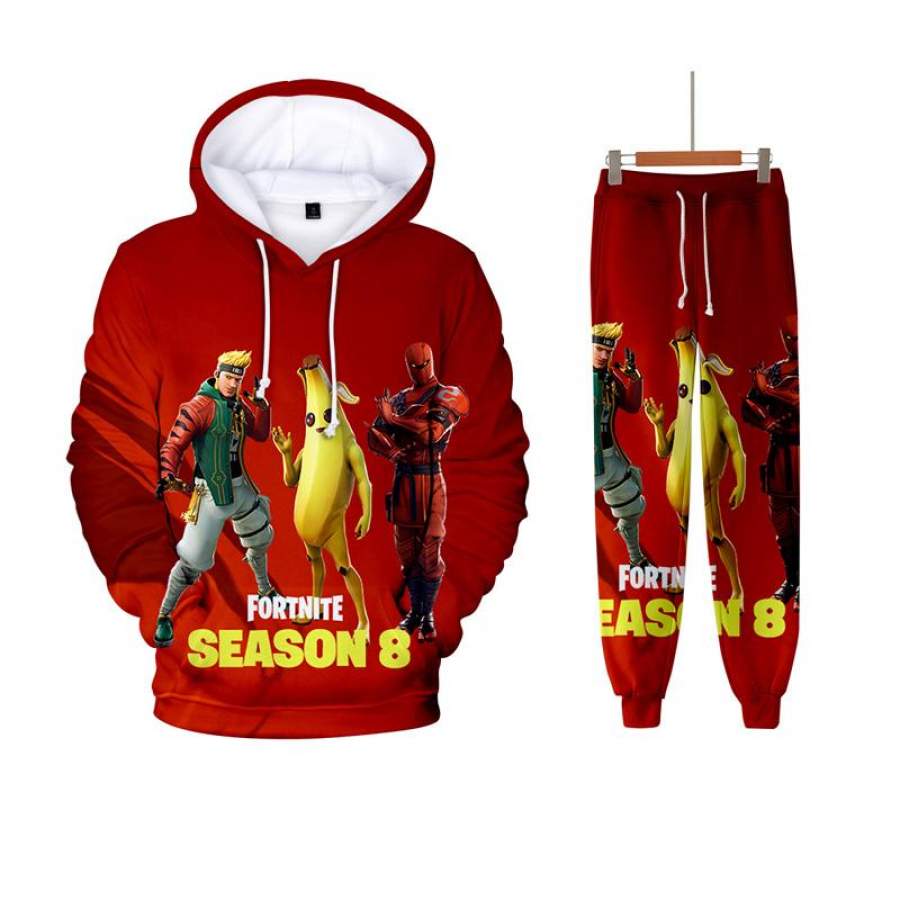 Fortnite Battle Royal HYBRID MasterKey Printed Sweatshirt Outfits