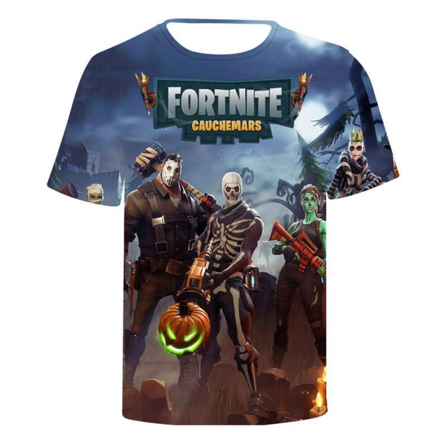 Fortnite T-shirt 3D Print Short Sleeve T-SHIT