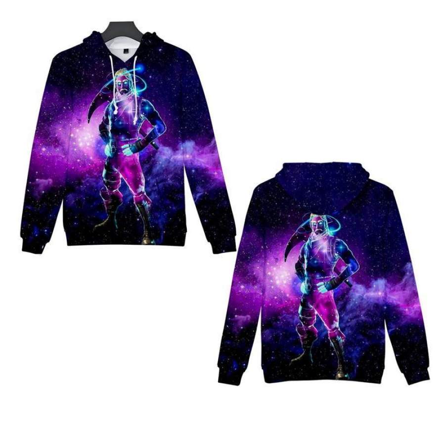 Long Sleeve Fortnite Galaxy Hoodies Pullover