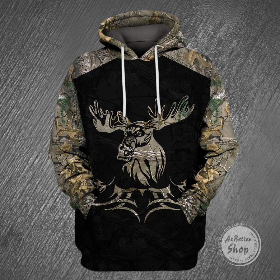 ELK Hunting 3D Hoodie