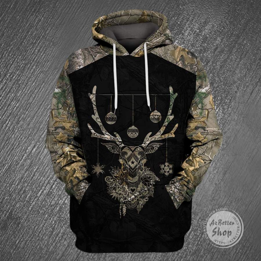 Deer Hunting 3D Hoodie