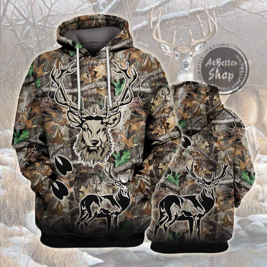 Hunting Deer 3D Hoodie