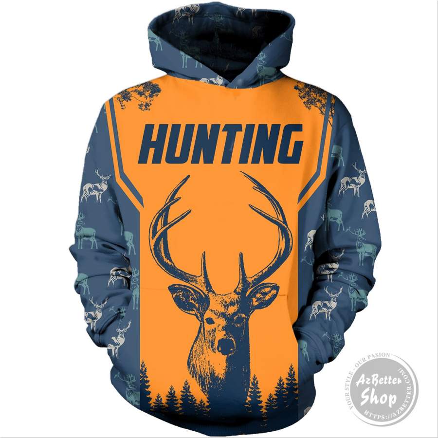 Hunting Life 3D Hoodie