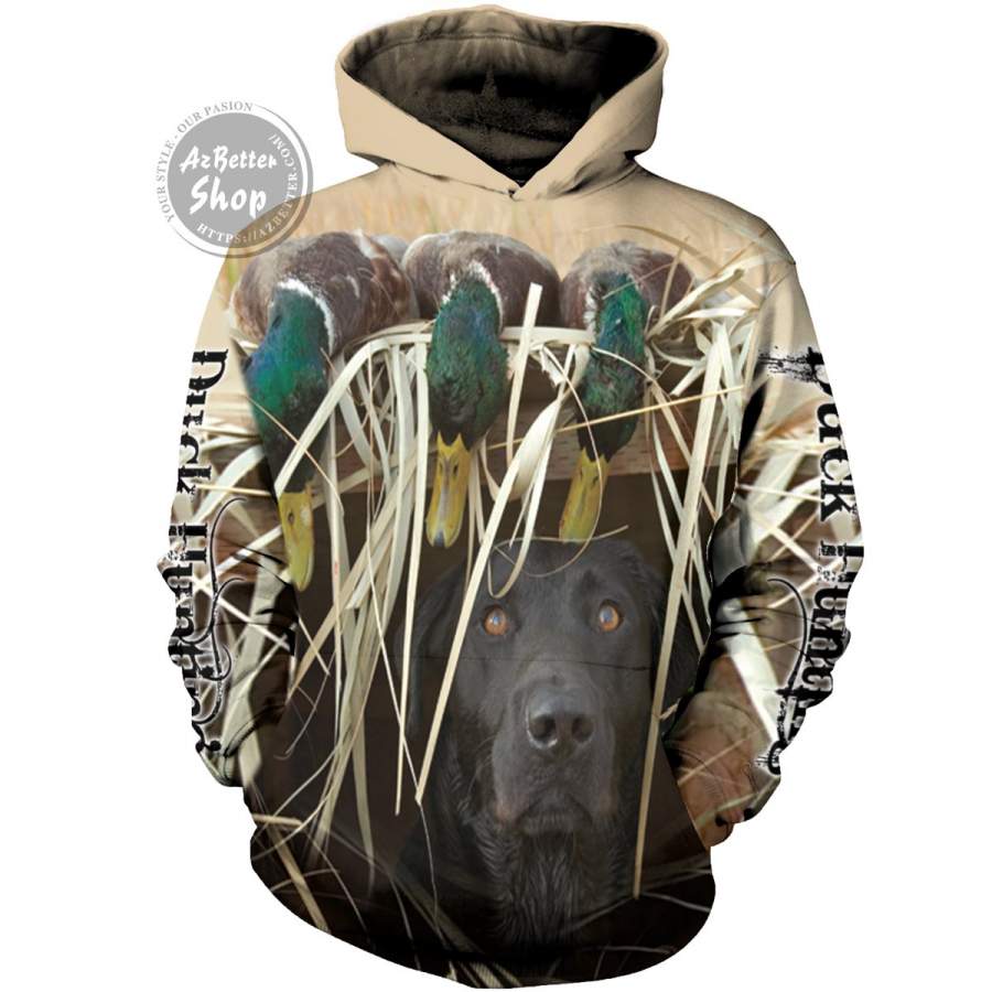 Duck Hunting Life 3D Hoodie