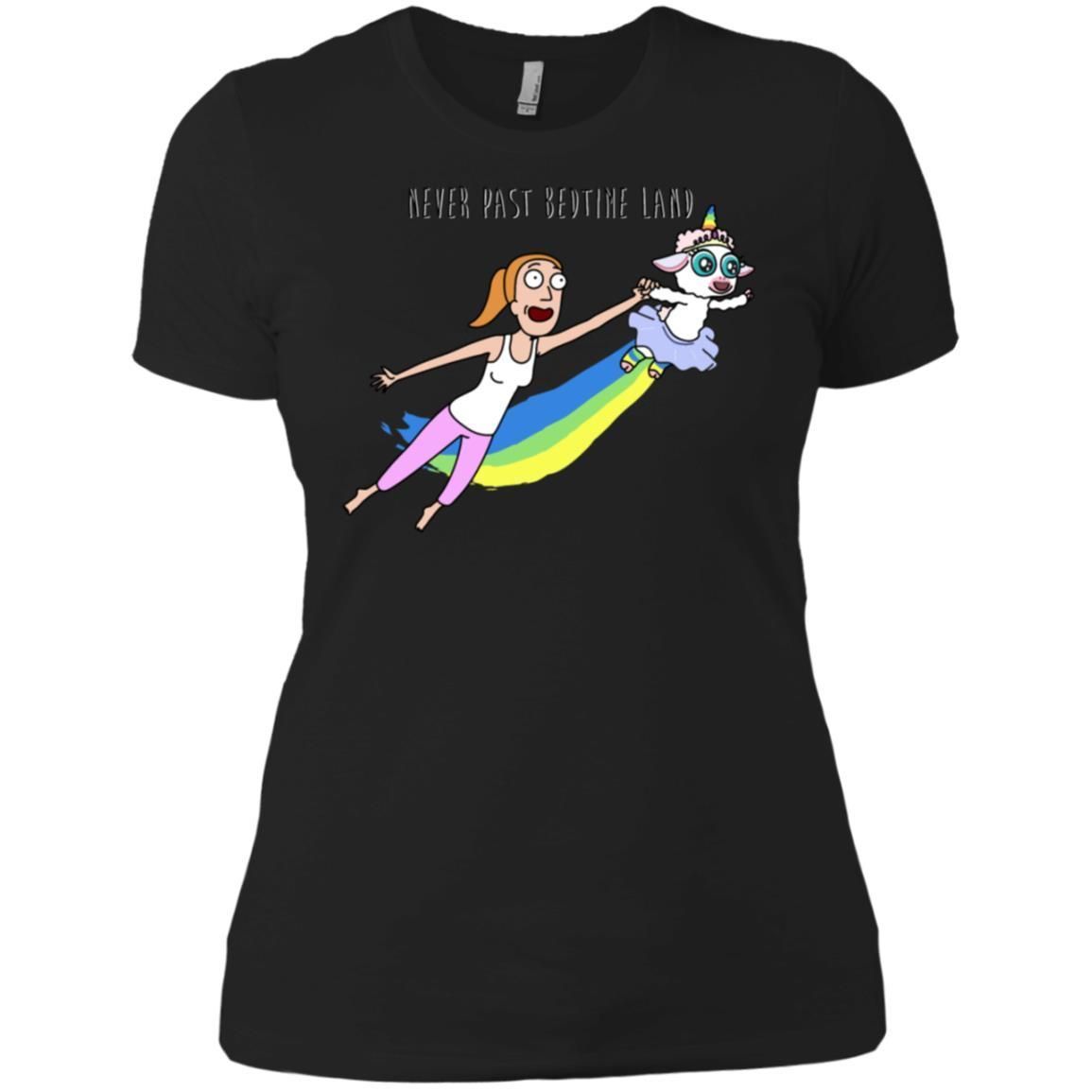 Rick And Morty Summer Never Past Bedtime Land Women T-Shirt