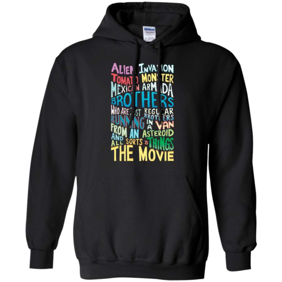 Amazing shirt Rick and Morty Two Brothers Handlettered Quote Pullover Hoodie