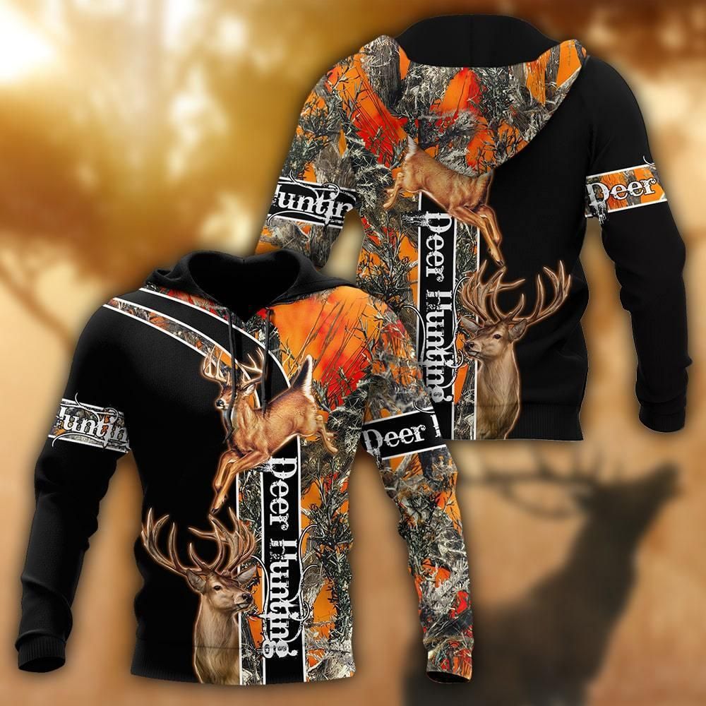 DEER HUNTING CAMO HOODIE PP TDT252008A22BL