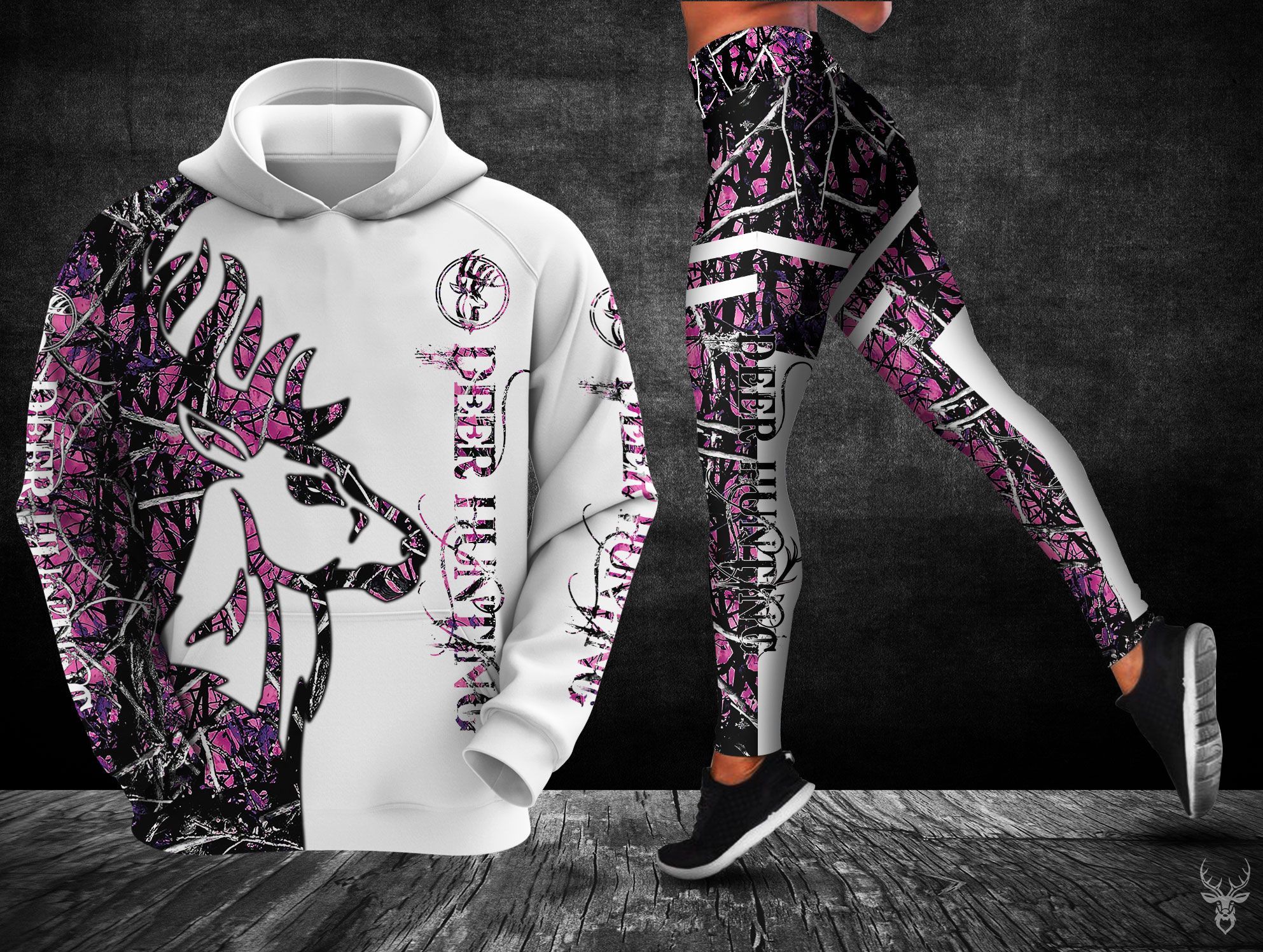 DEER HUNTING HOODIE LEGGING PP ZCB282008B99SM