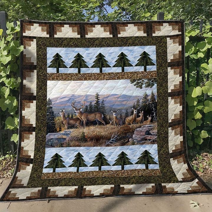 Deer Hunting QG090906Q Quilt