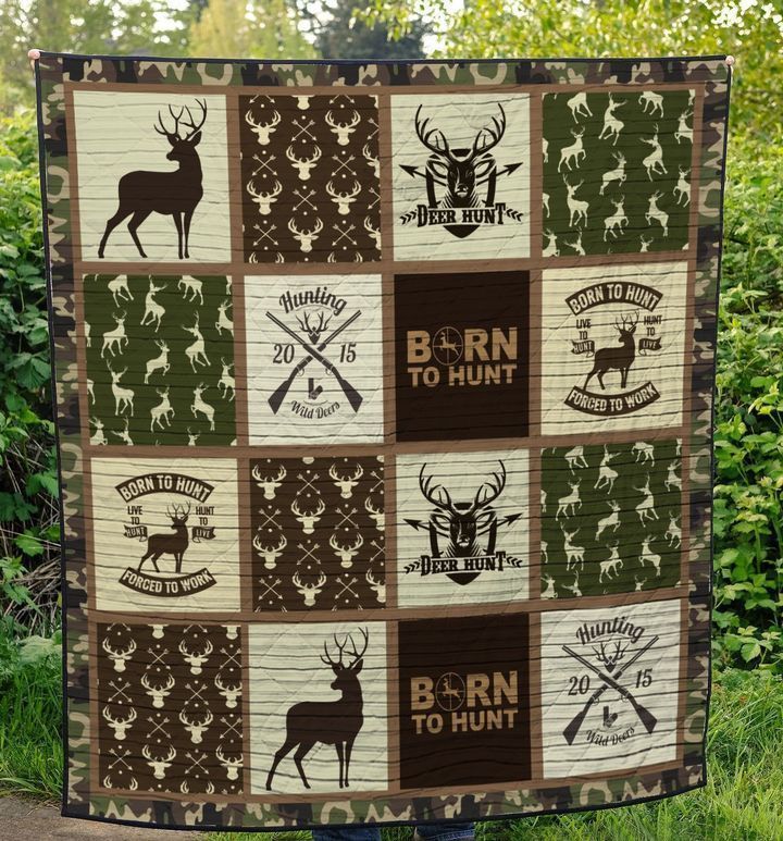 Deer Hunting QG090908Q Quilt