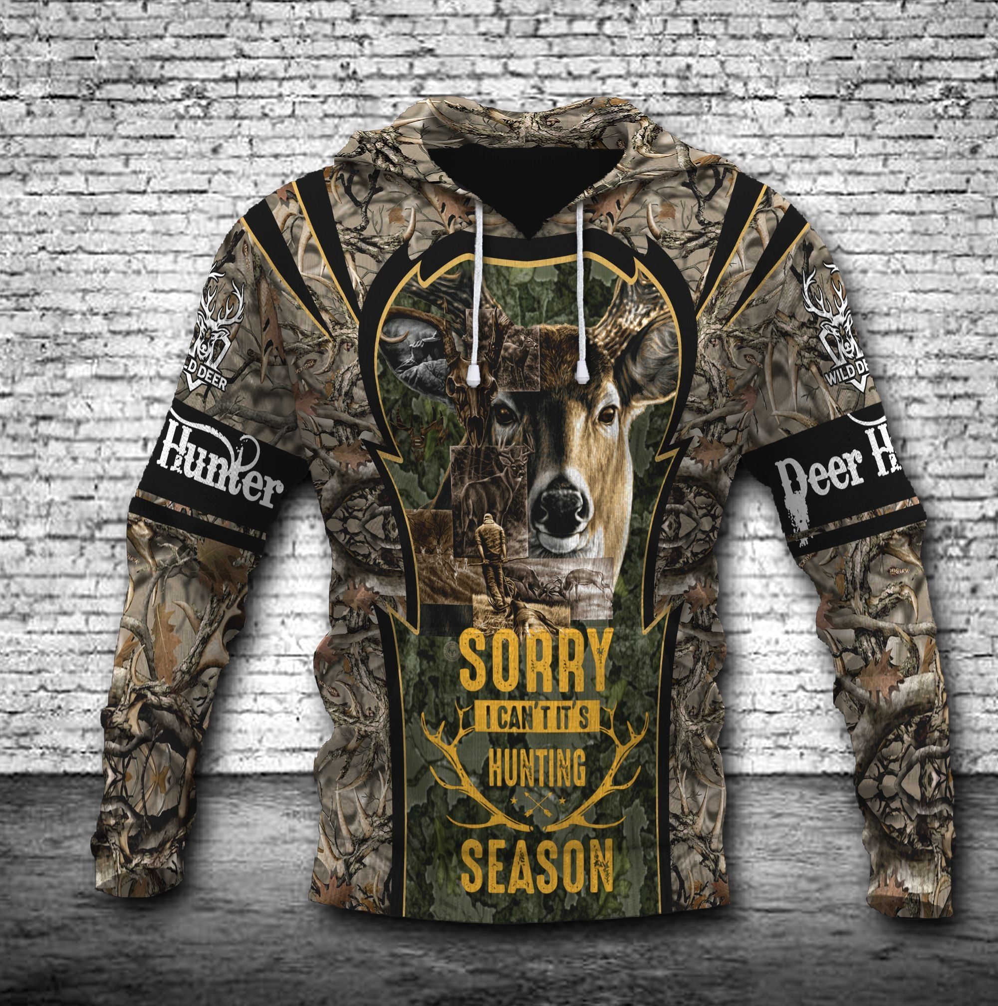 DEER HUNTING HOODIE QQ TDT082009A36TO