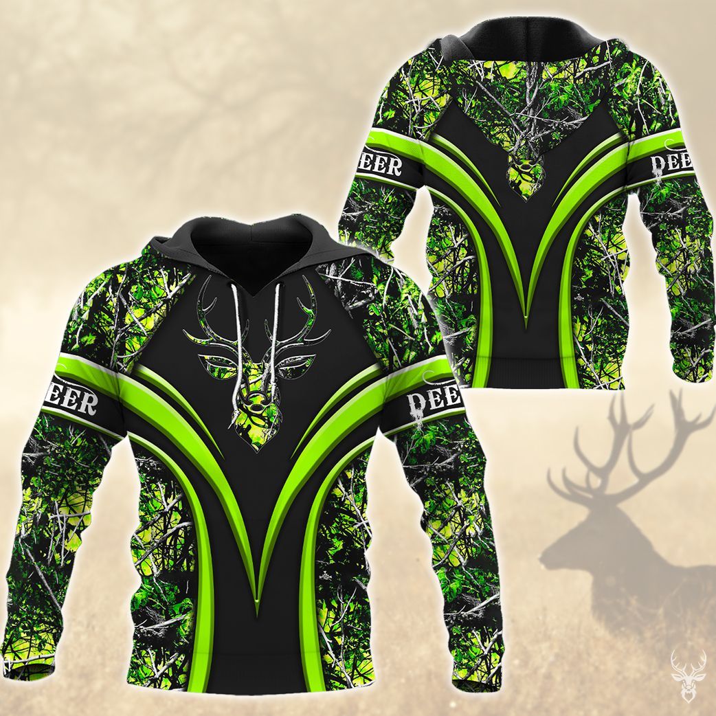 HUNTING GREEN HOODIE QQ TDT072009H01HQ