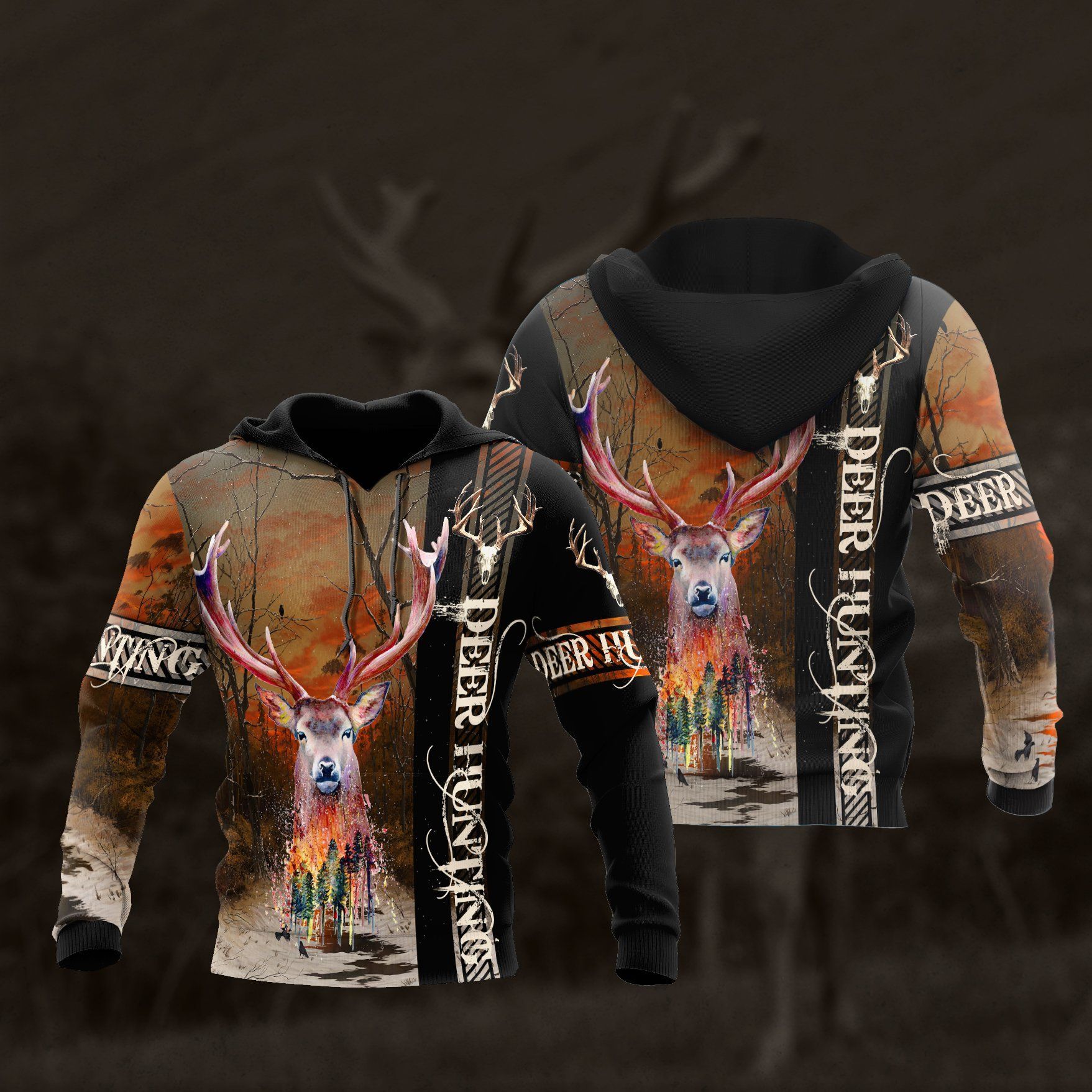 DEER HUNTING HOODIE PP TDT282008A41HB