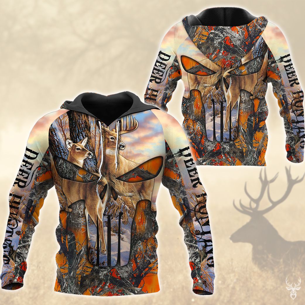 DEER HUNTING HOODIE QQ TDT222008H02FB