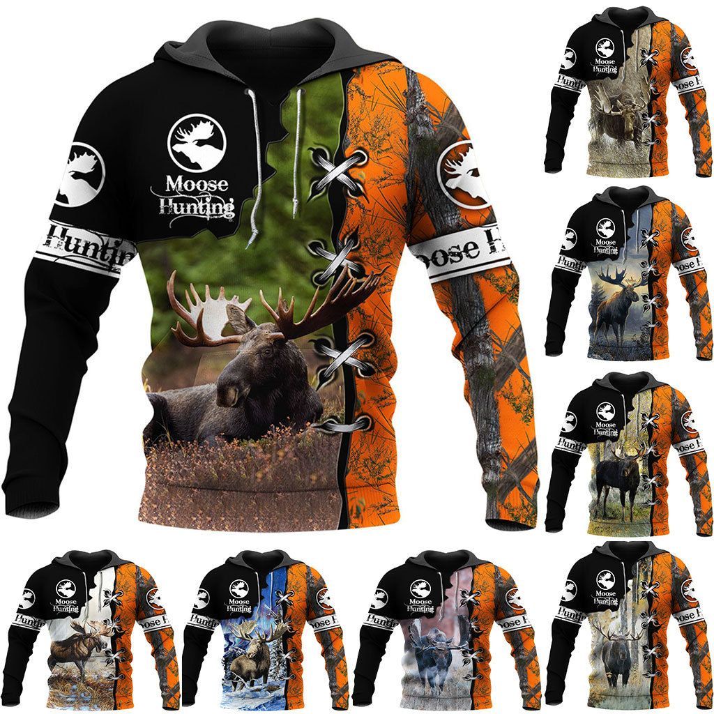 MOOSE HUNTING COLLECTION PP HOODIE | TDT142009A06HB