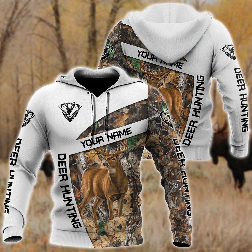 DEER HUNTING PP CUSTOM NAME HOODIE | TDT142009A04MX