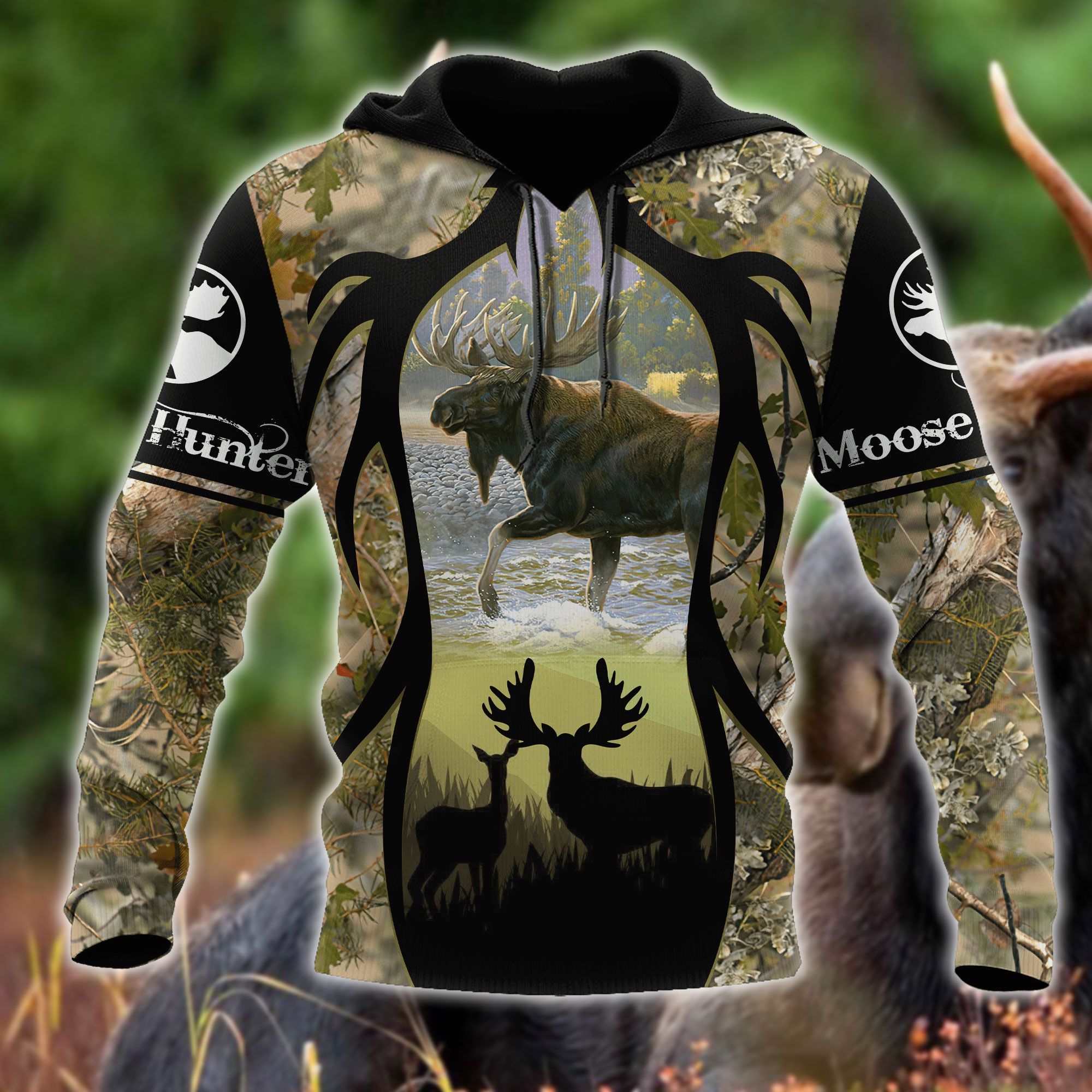 TDT162009A37NH MOOSE HUNTING HOODIE PP