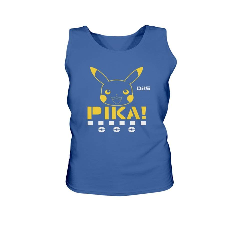 Pokemon Pikachu Face Tank Top