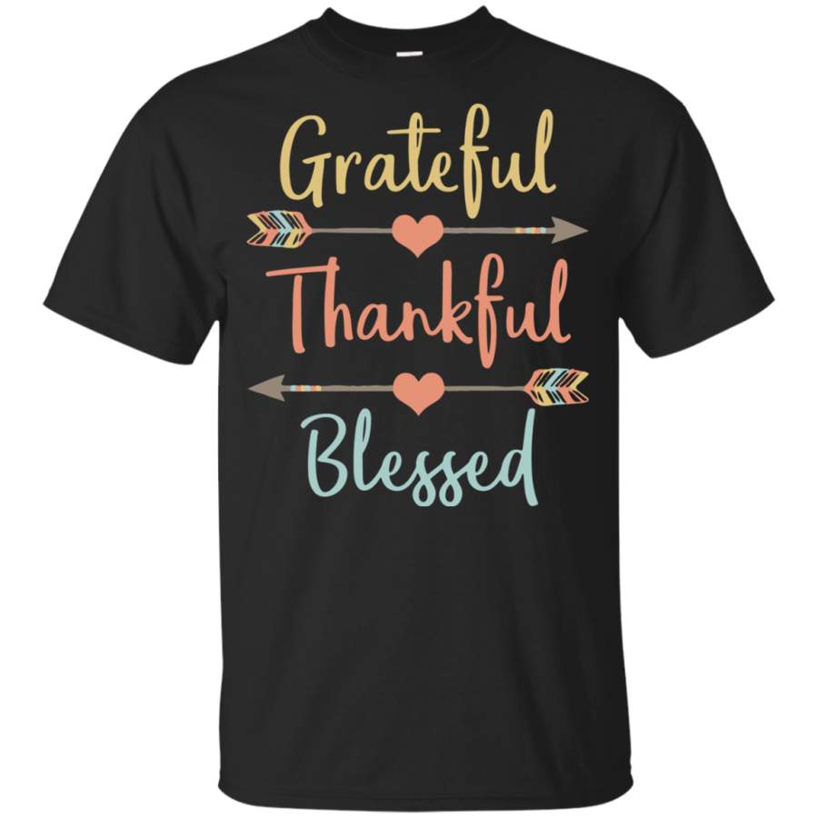 Grateful Thankful Blessed Shirt Thanksgiving Youth/Infrant/Toddler T shirt