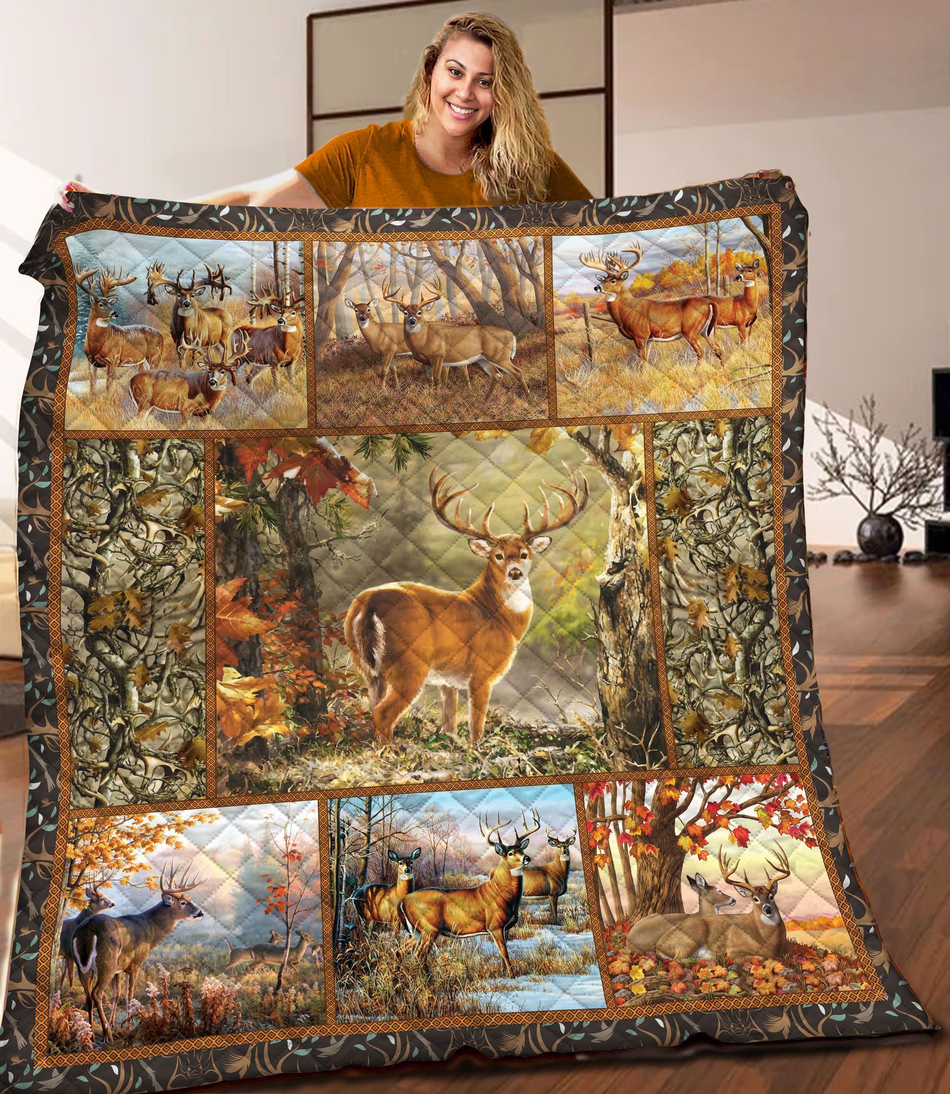 Deer Hunting Quilt C9B040306TA