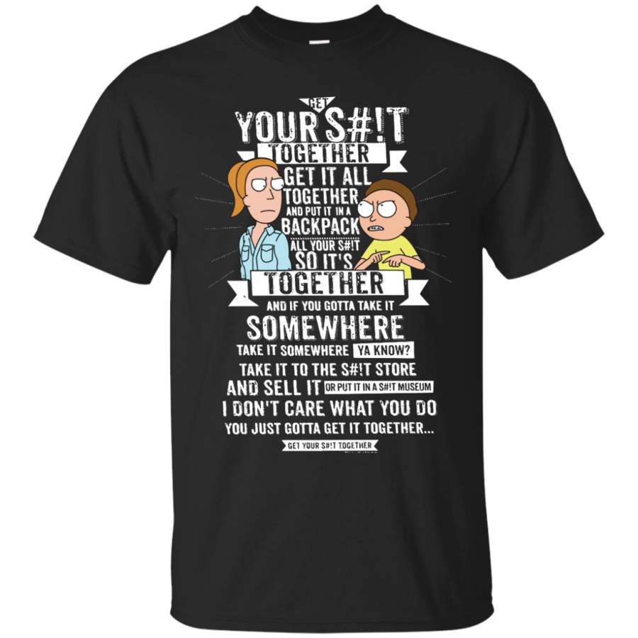 Get It Together – Rick and Morty – Men/Women T-shirt – TEEEVER