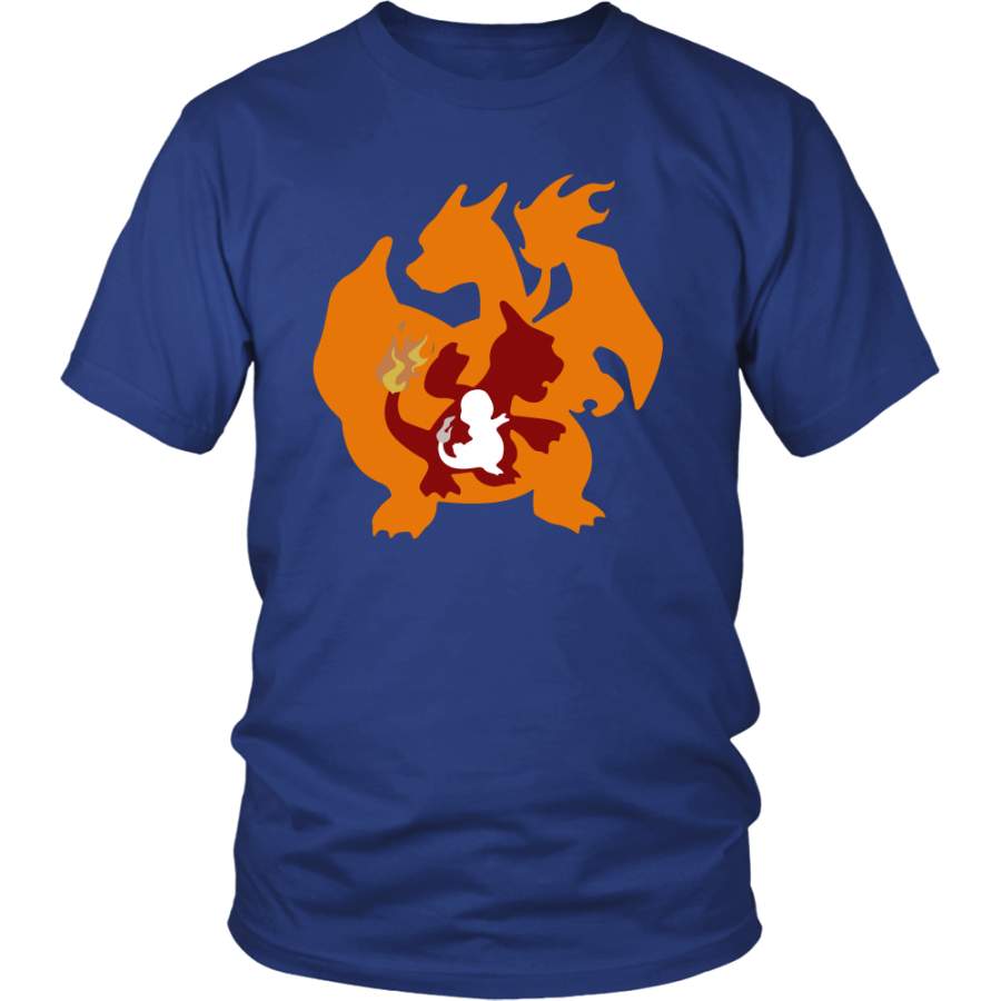 Pokemonster Lizard – Fire T-Shirt