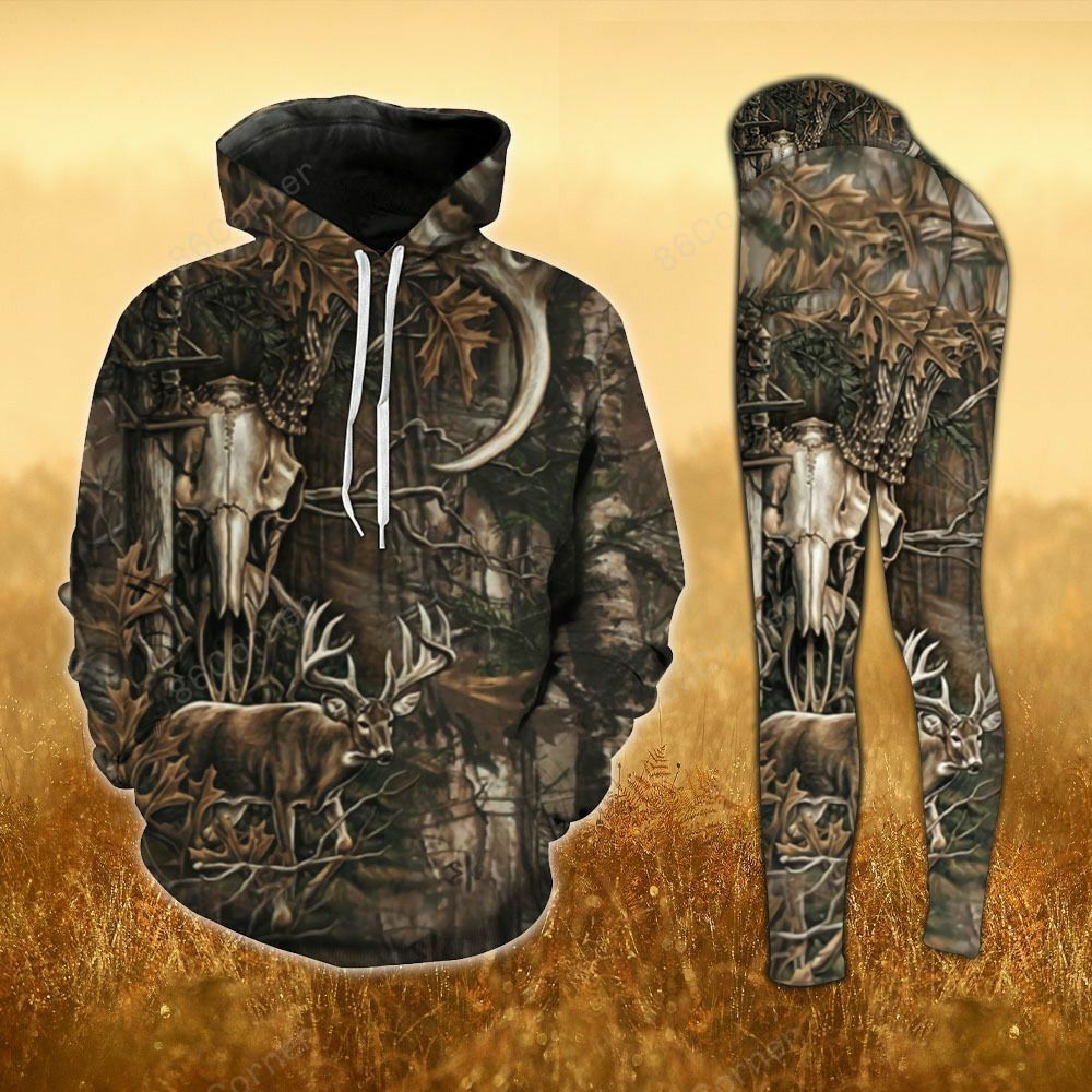 Deer Hunting Country Girl TCCL041120 Legging And Hoodie Ultra Soft and Warm