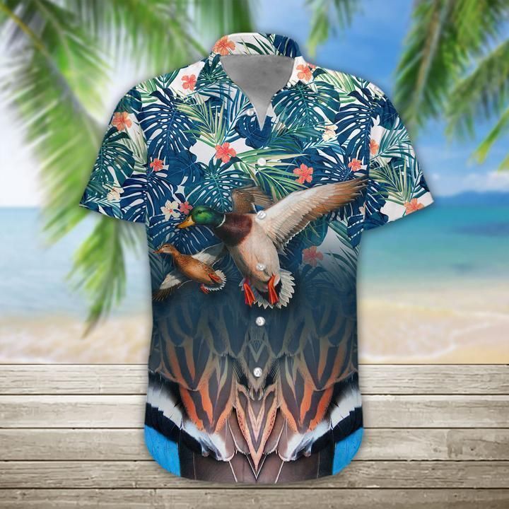 Duck Hunting Hawaiian Shirt