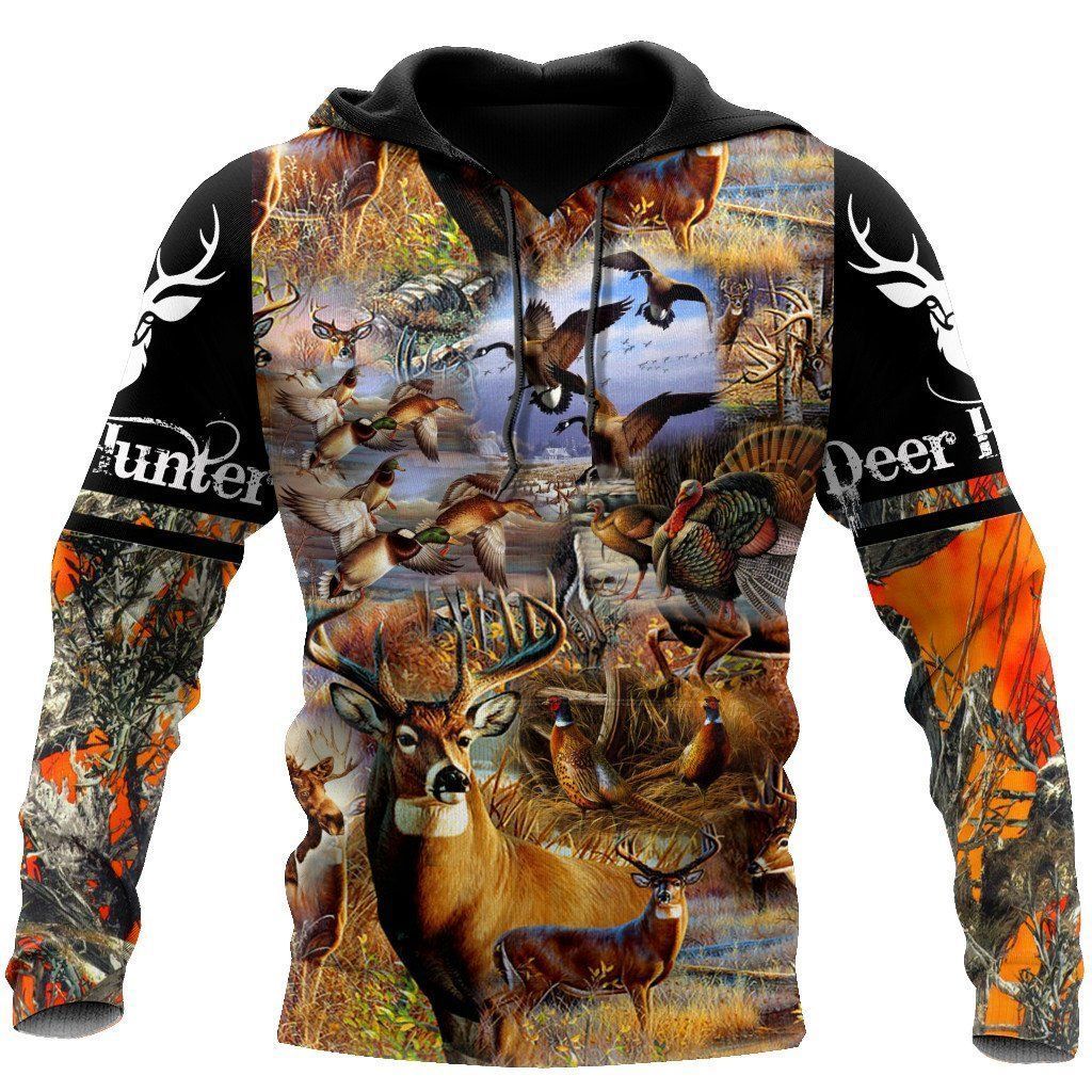 Hunting Camouflage Unique 3D Printed Sublimation Hoodie Hooded Sweatshirt Comfy Soft And Warm For Men Women S to 5XL CTC1301422