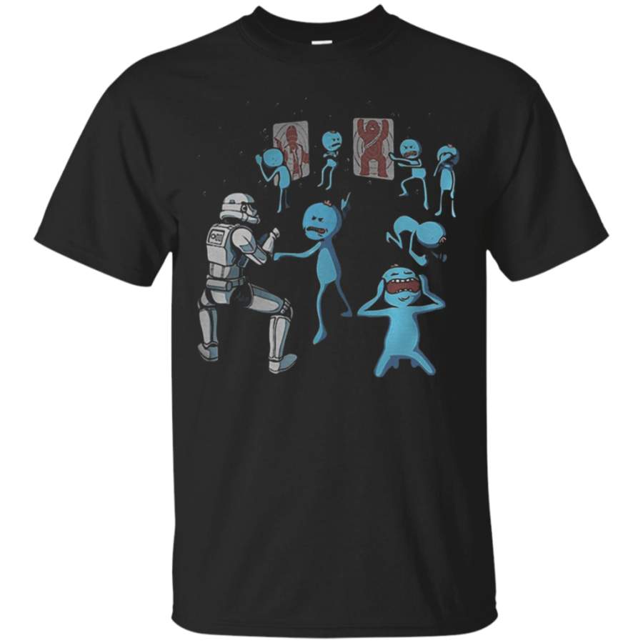 Splendid Rick and Morty Mr meeseeks and stormtrooper Cotton T Shirt