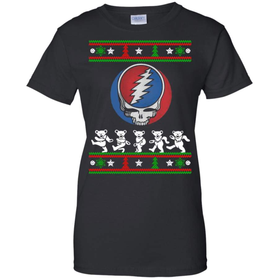 Grateful Dead ugly sweater Ladies’ T-Shirt