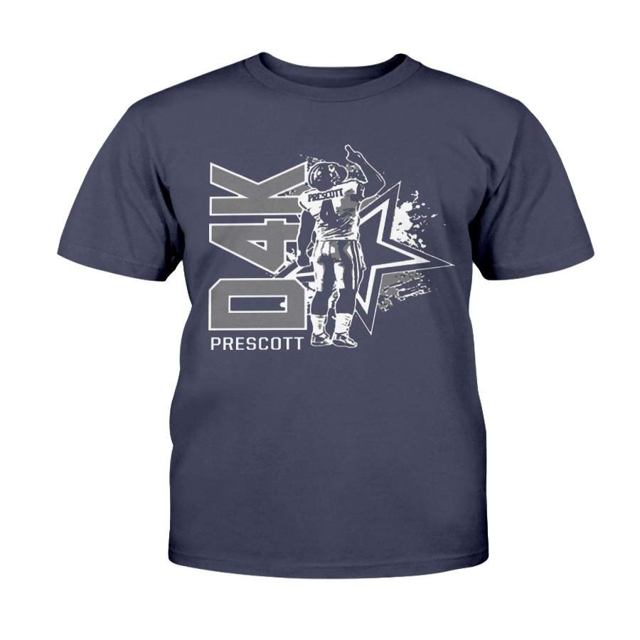 Favorable Dak Prescott 4 Dallas Cowboys T-Shirt