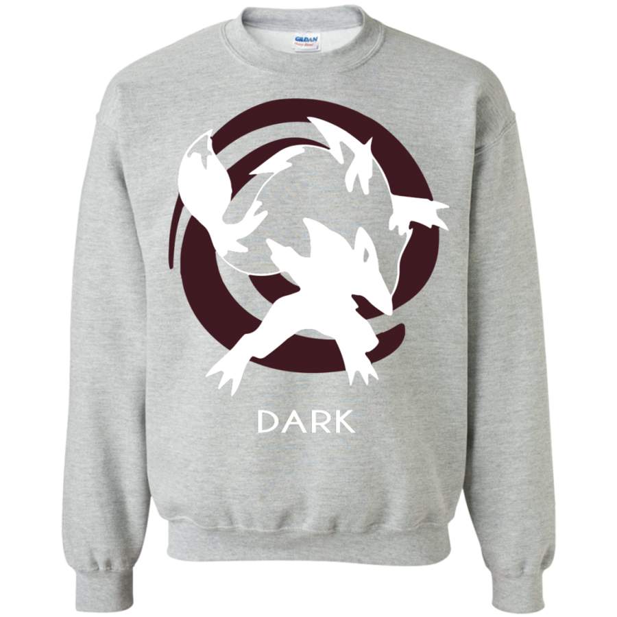 Pokemon dark Crewneck Pullover Sweatshirt 8 oz