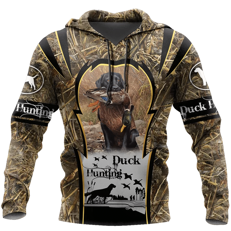 Duck Hunting Camouflage Best Design 3D Printed Sublimation Hoodie Hooded Sweatshirt Comfy Soft And Warm For Men Women S to 5XL CTC15011197