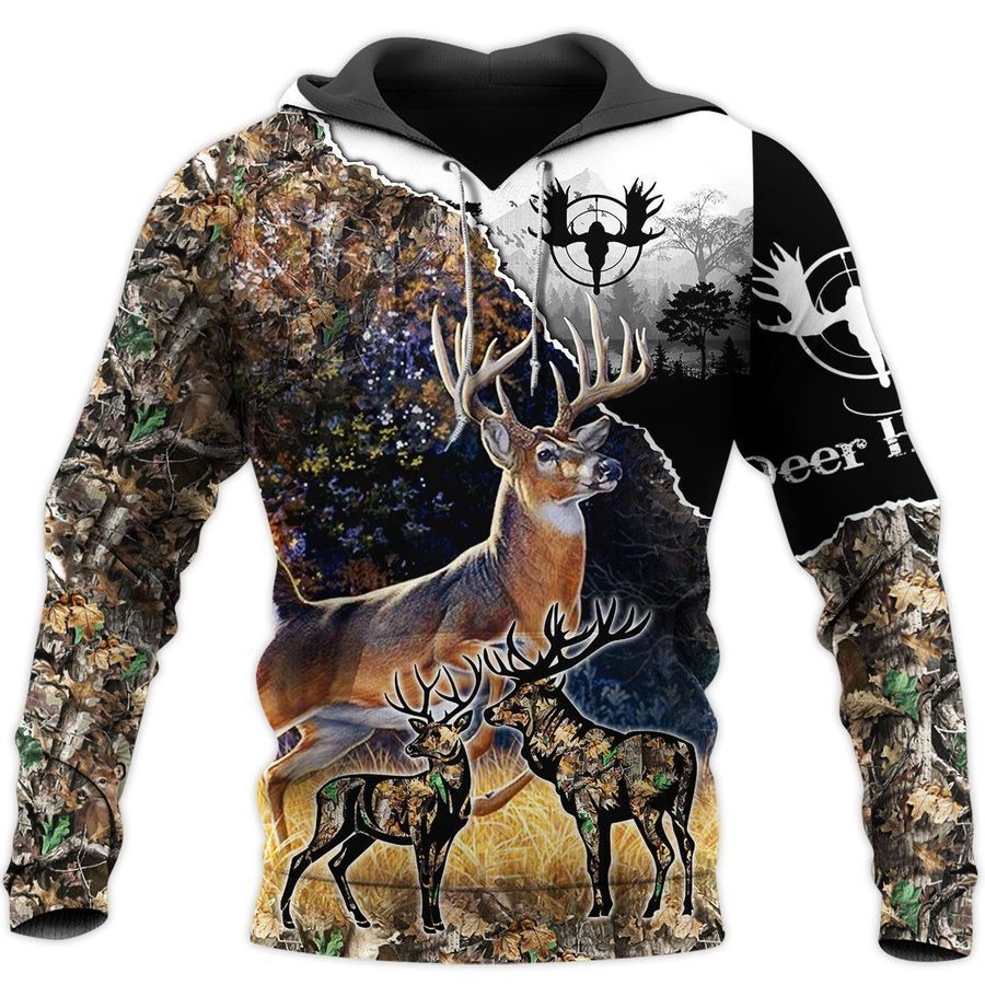 Love Hunting Camouflage 3D Printed Sublimation Hoodie Hooded Sweatshirt Comfy Soft And Warm For Men Women S to 5XL CTC15011106