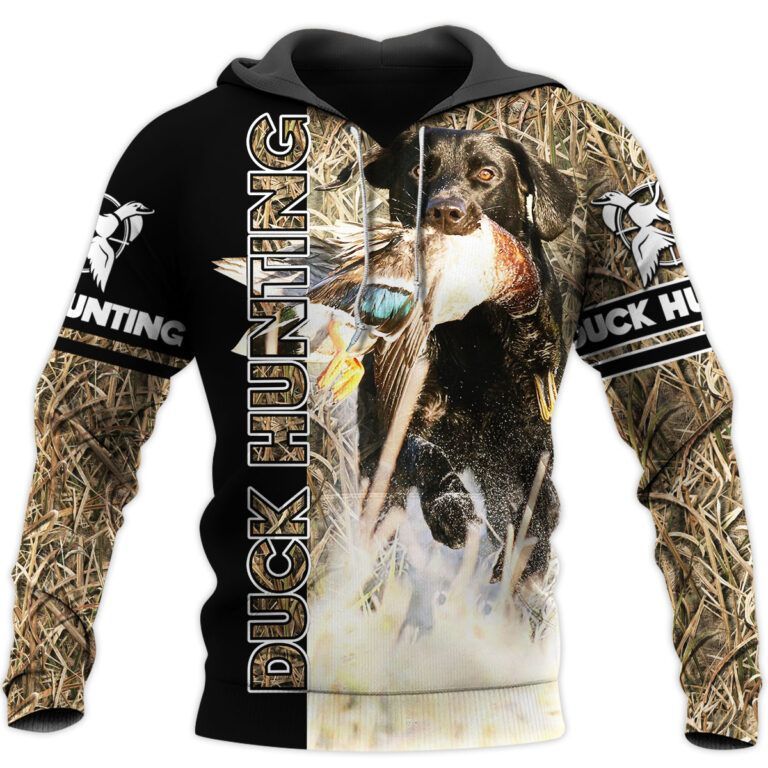 Love Hunting Black Camo Cool 3D Printed Sublimation Hoodie Hooded Sweatshirt Comfy Soft And Warm For Men Women S to 5XL CTC15011108