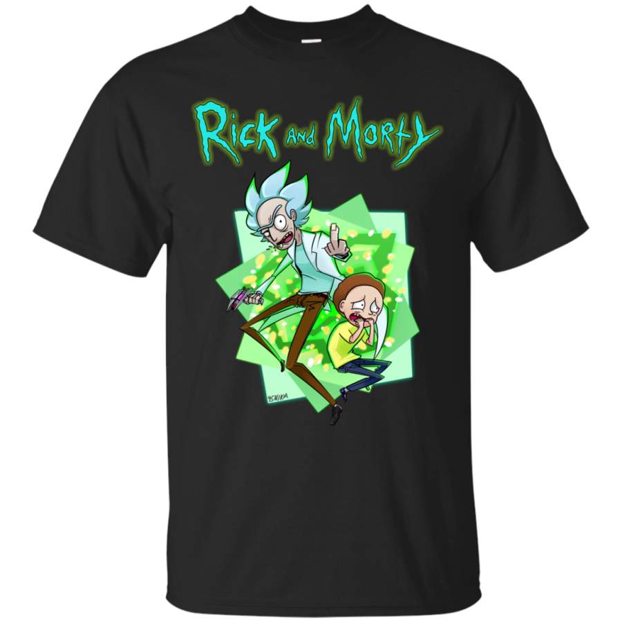 Rick and Morty – Men,Women T-shirt – TEEEVER