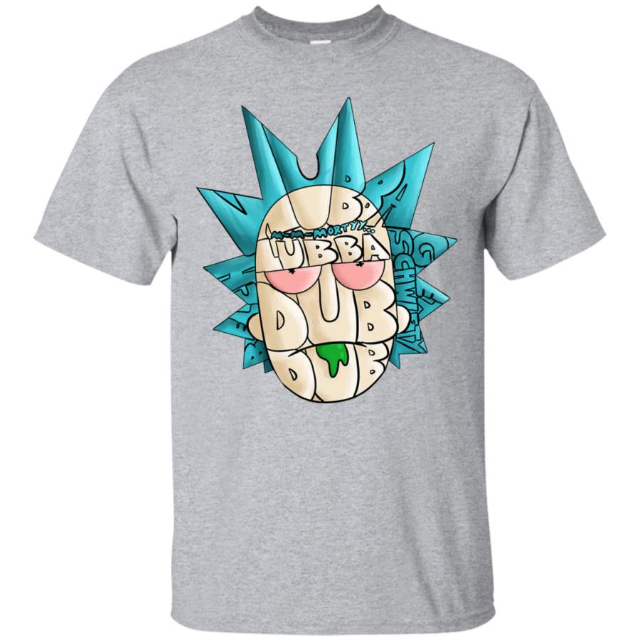 Rick Sanchez’Wubba Lubba Dub Dub – Rick and Morty – Men,Women T-shirt – TEEEVER