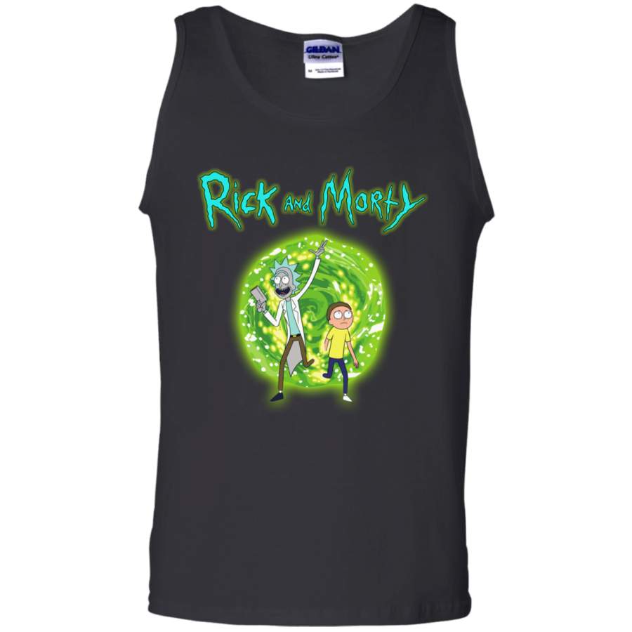 Rick and Morty Portal – Men,Women tank top – TEEEVER