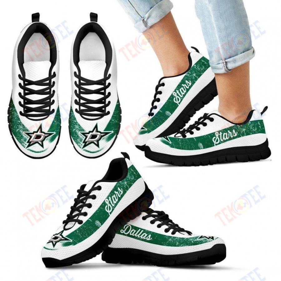 Mens Womens Dallas Stars Sneaker Single Line Logo Sneaker Running Shoes For Men Women TDT170