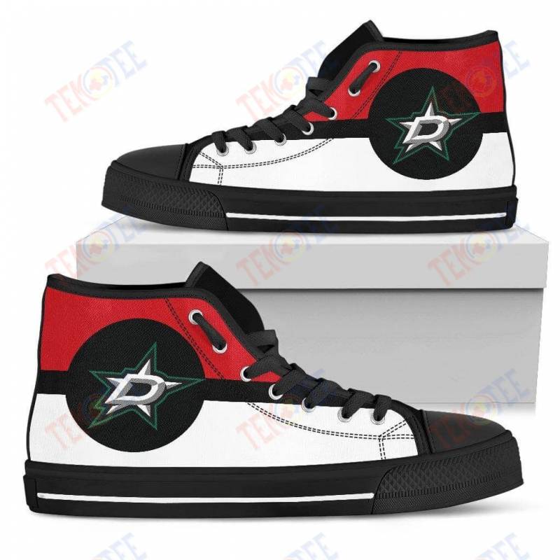 Mens Womens Dallas Stars High Top Shoes Bright Colours Open Sections Great TMT979