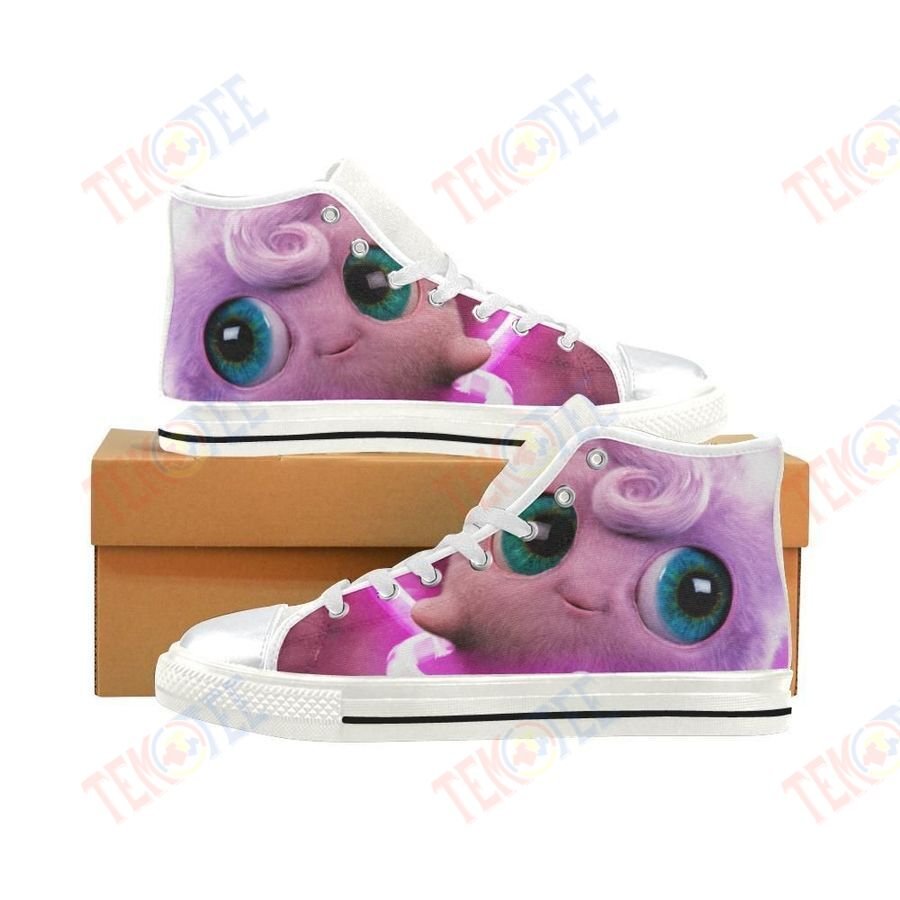 Mens Womens Jigglypuff Pokemon High Top Convers For Men And Women Nice And Comfortable TDT843