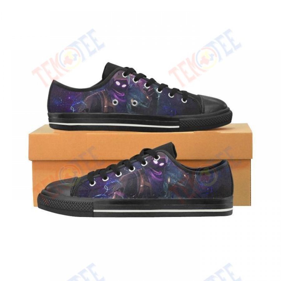 Mens Womens Fortnite The Raven Low Top Shoes Custom Print Footwear Convers Sneakers TMT672